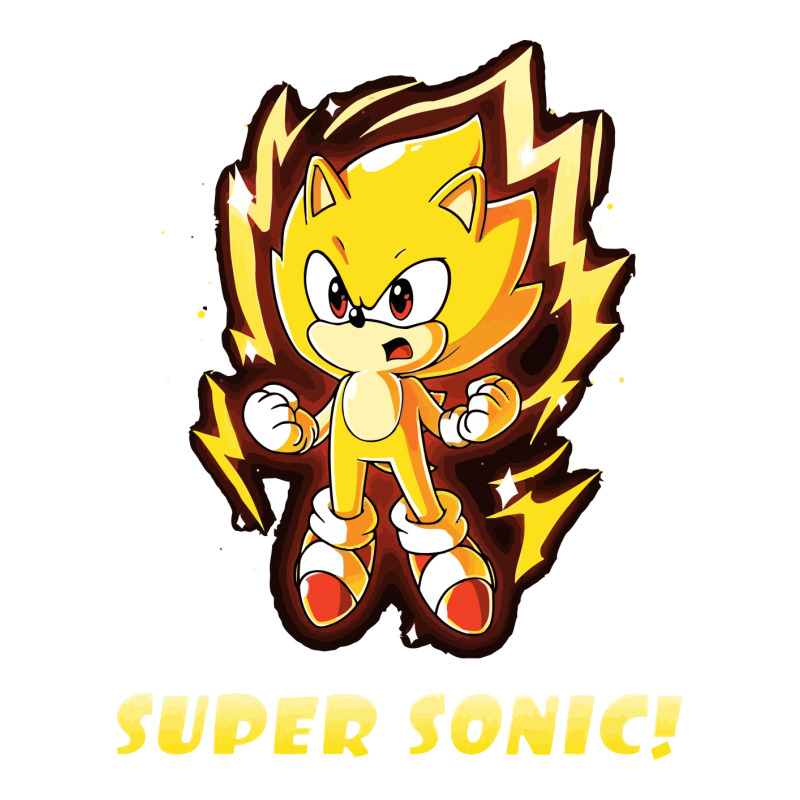 Custom Super Sonic 3/4 Sleeve Shirt By Cm-arts - Artistshot